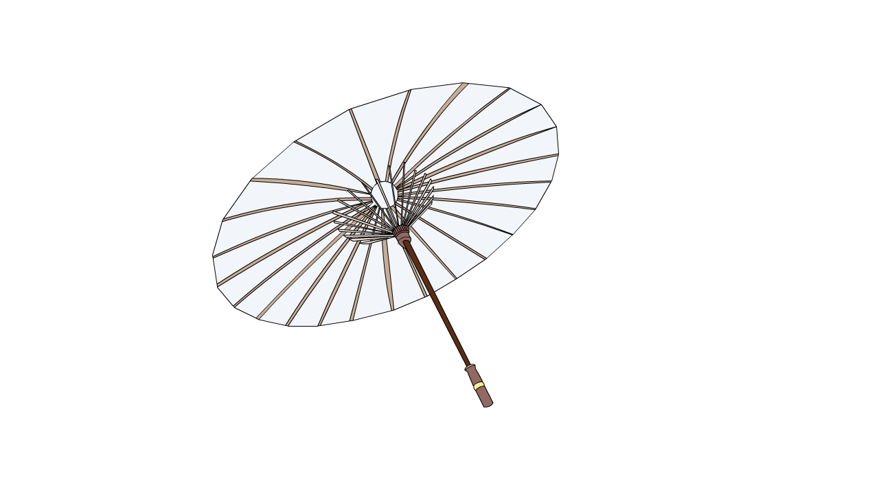AN格式道具，伞