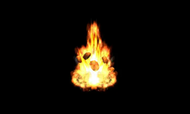 AN技能特效素材，火焰爆炸