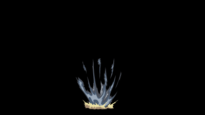 AN格式素材，爆炸烟雾