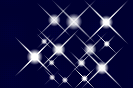 夜空中的星
