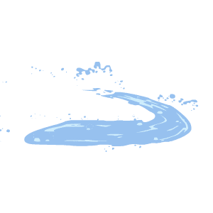 水中飞奔