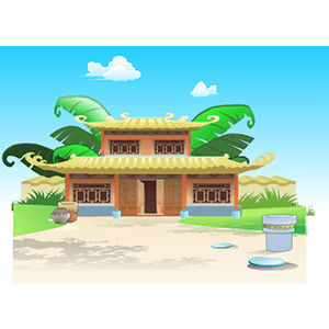 野外的房屋