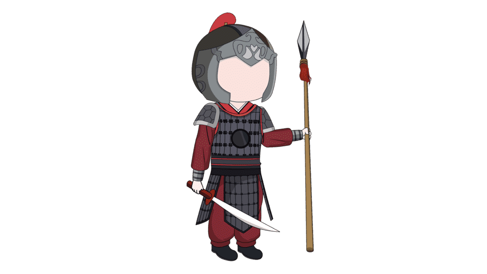 古装人物带万能动作175