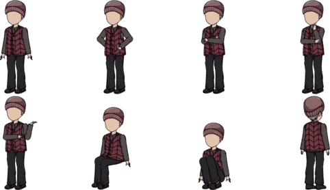 现代人物-冬装8