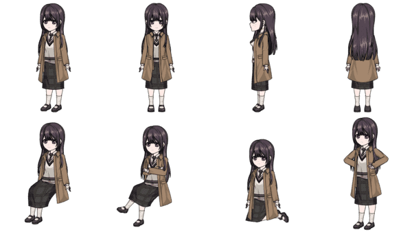 都市女人物含动作10