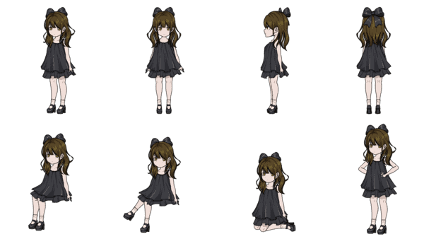 都市女人物含动作2