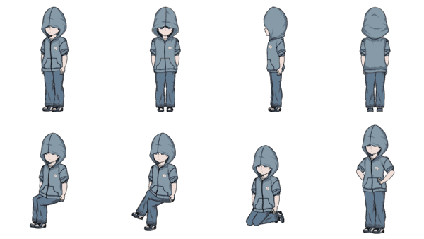 都市女人物含动作5