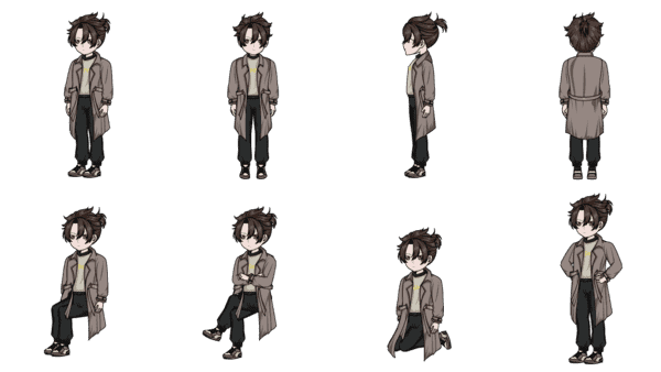 都市男人物含动作2