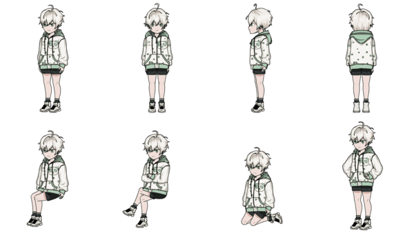 都市男人物含动作8