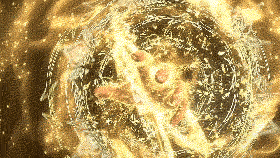 荒天阵法囚天金色大手攻击