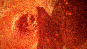 地底岩浆隧道血液血管通道