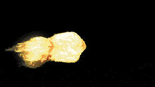 双重烈焰火焰烟雾冲击