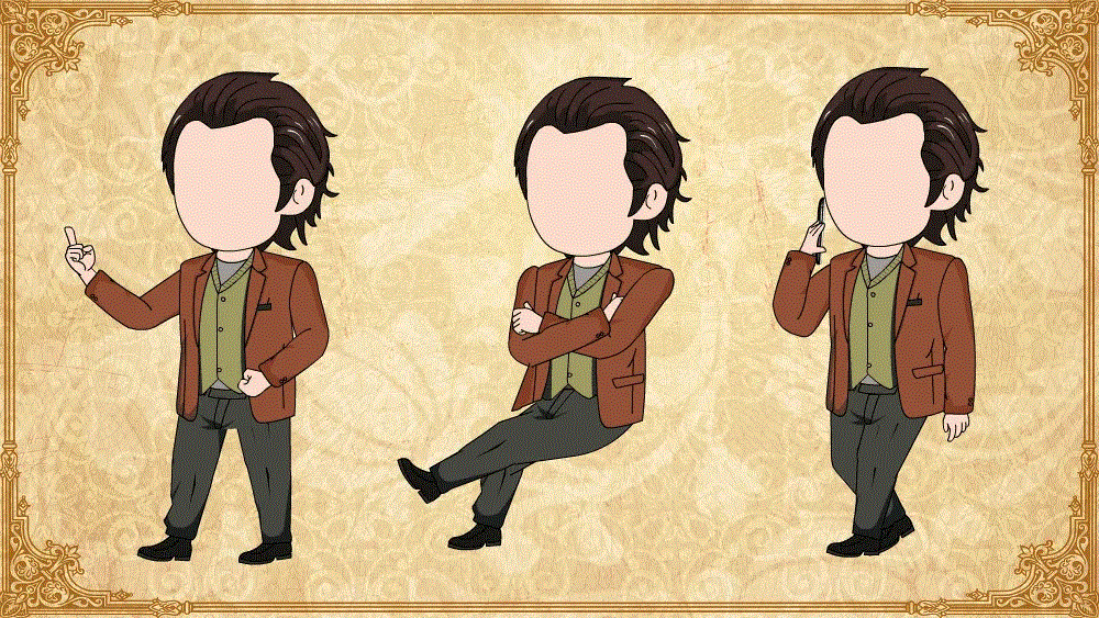 AN都市人物 中年大叔