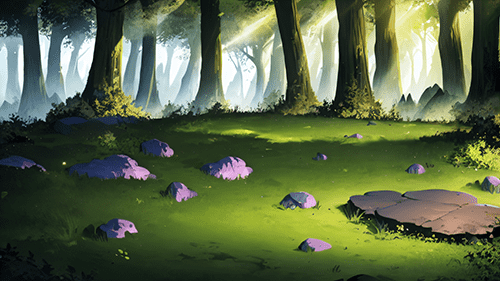 森林里的草地 12