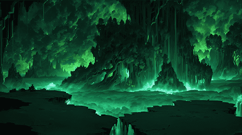 绿色的恐怖场景 2