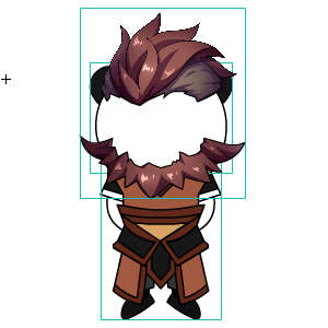 修仙人物 棕色衣服棕色胡子