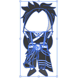 修仙人物 黑衣服黑头发