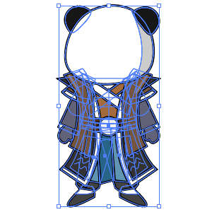 修仙人物 棕色衣服