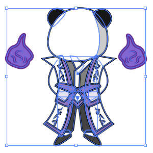 修仙人物 白紫衣服