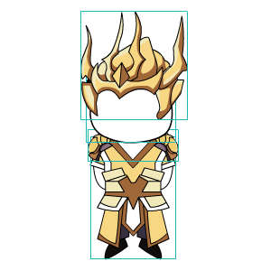 修仙人物 黄金铠甲