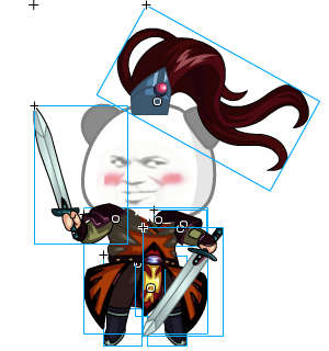 古代人物 手拿长剑