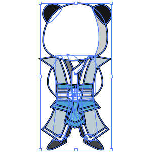 修仙人物 青蓝色衣服