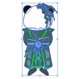 修仙人物 绿衣服