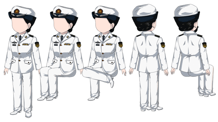 海军常服女
