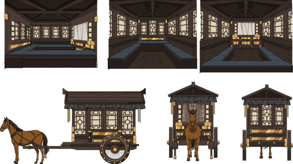 马车（六视角）