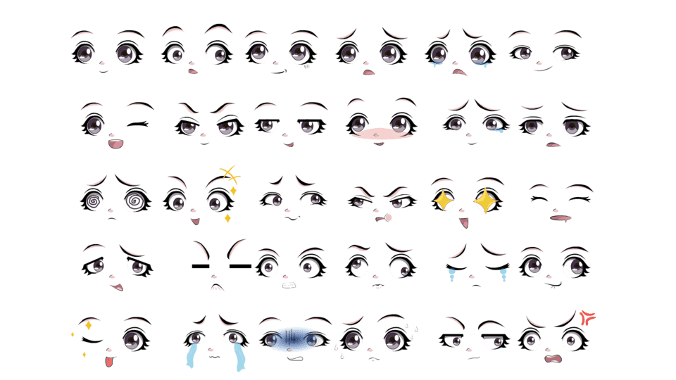 幼儿儿童男表情