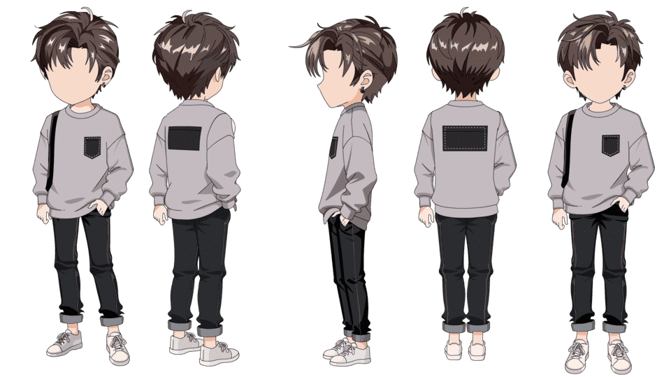 卫衣男（五视角）