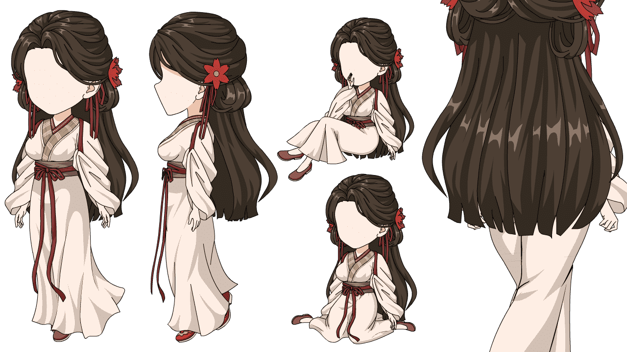 古代美女（三视角）