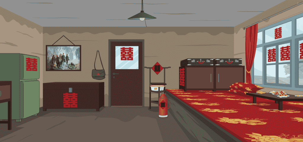 怀旧年代婚房-背