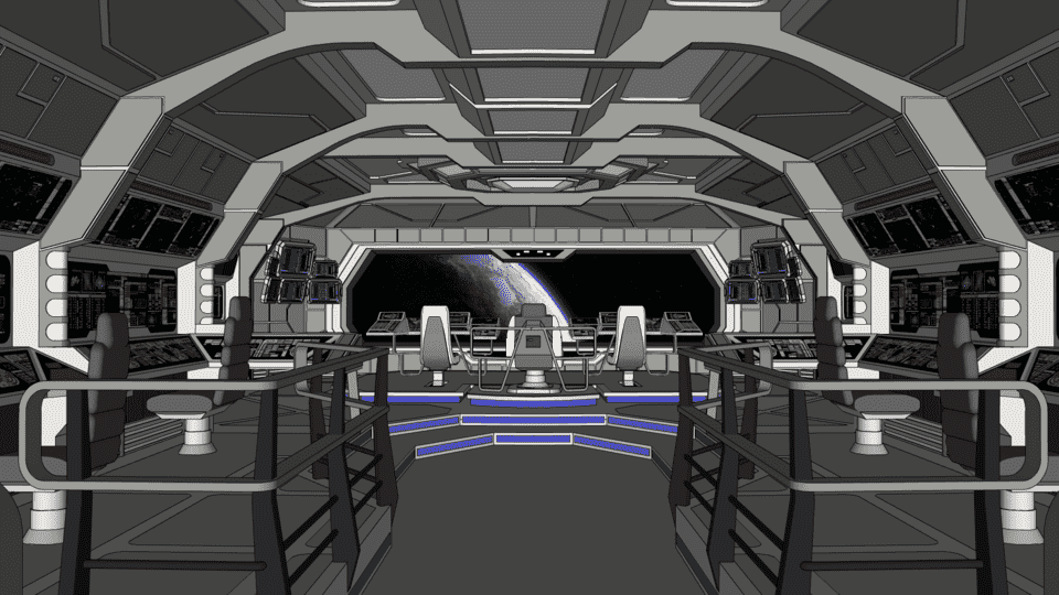 太空舱三视角2