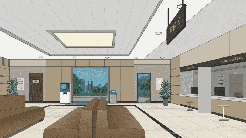 银行-侧