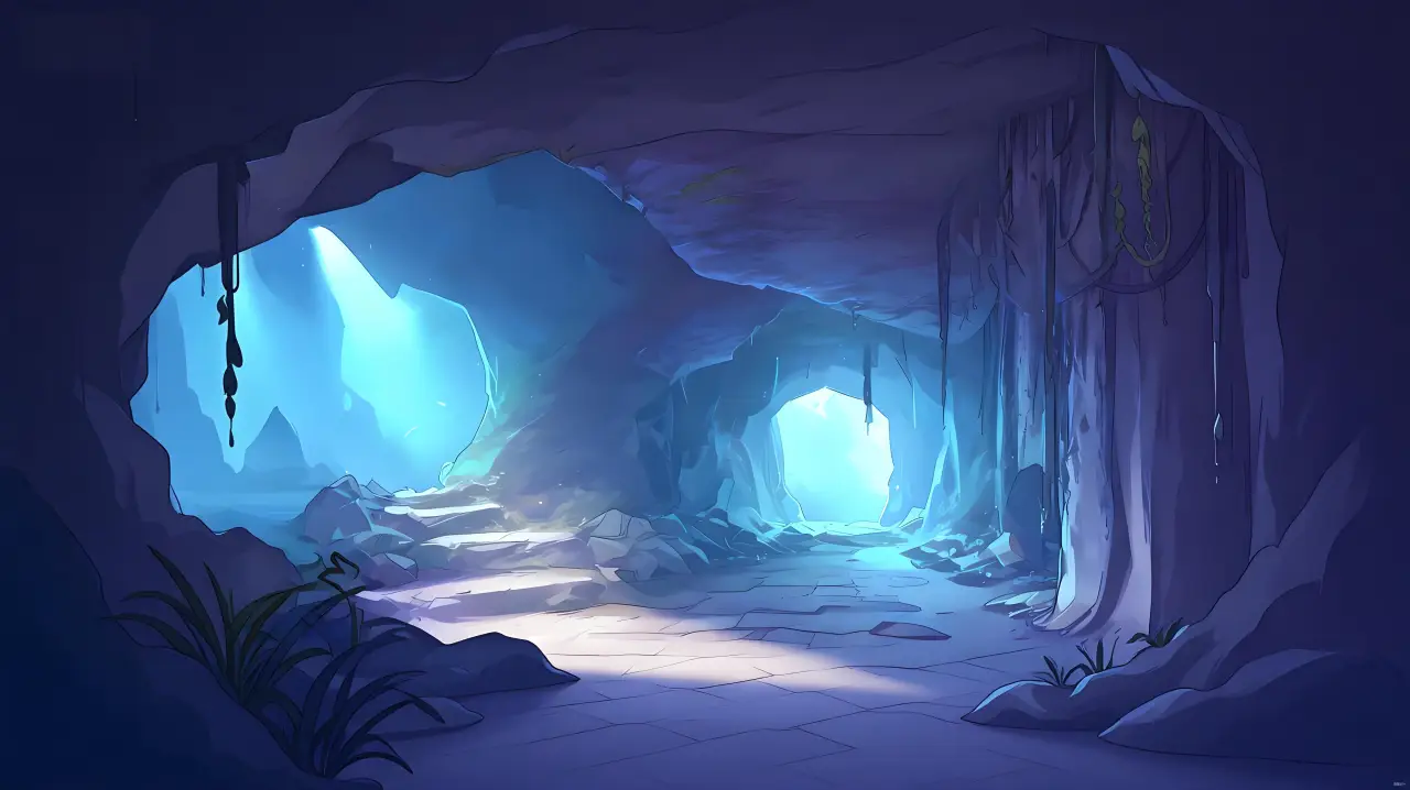 幽蓝幻洞秘境