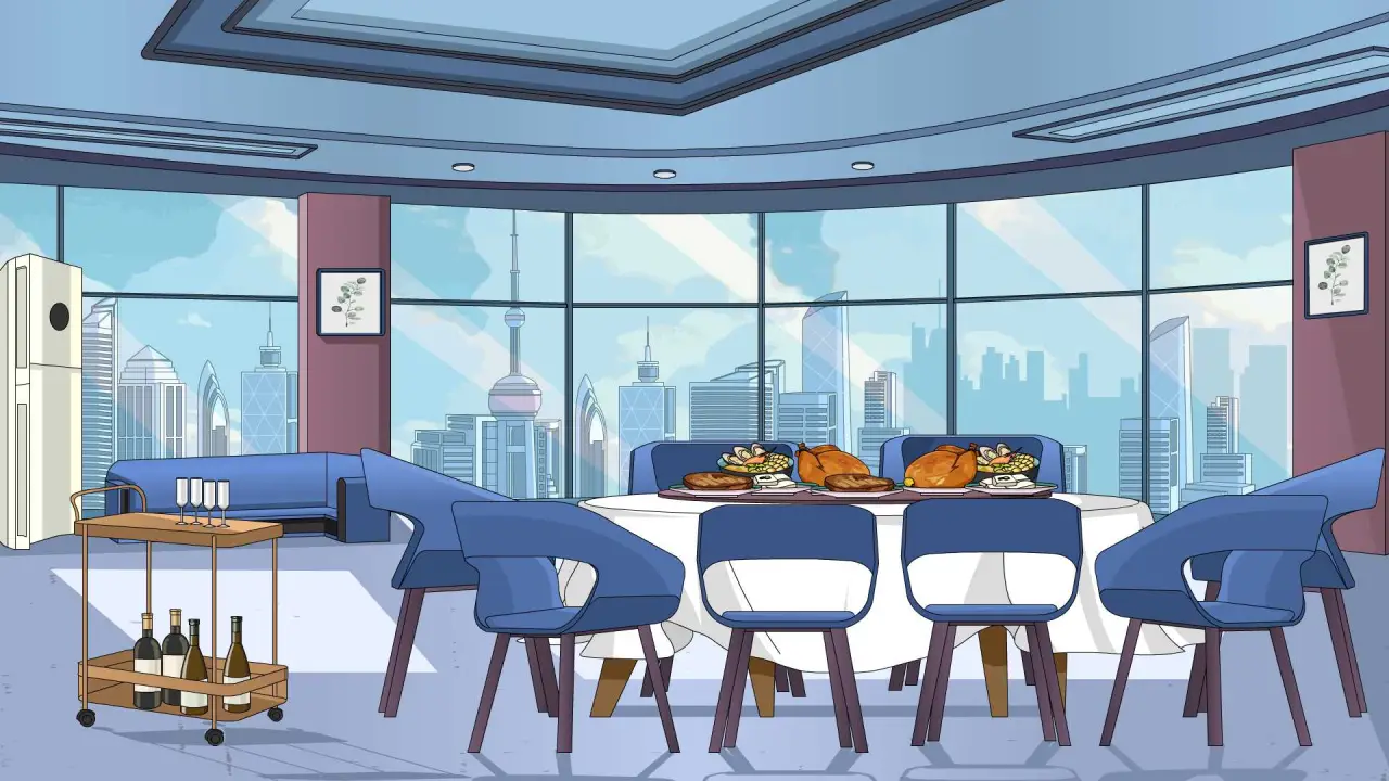 东方明珠高档餐厅