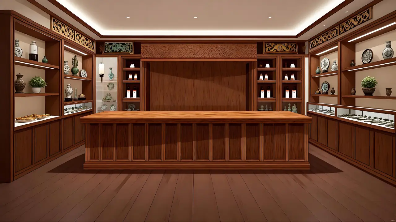 高清古玩古董店