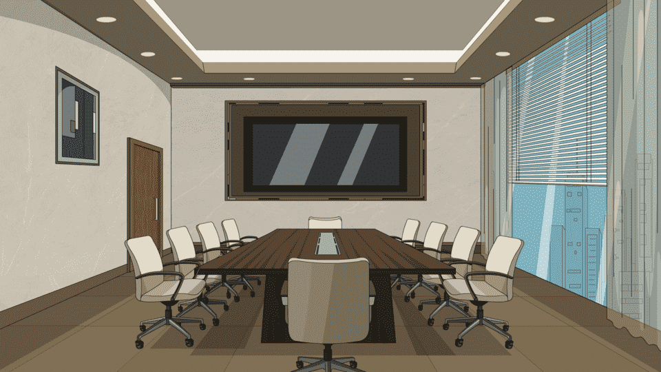 办公室会议厅
