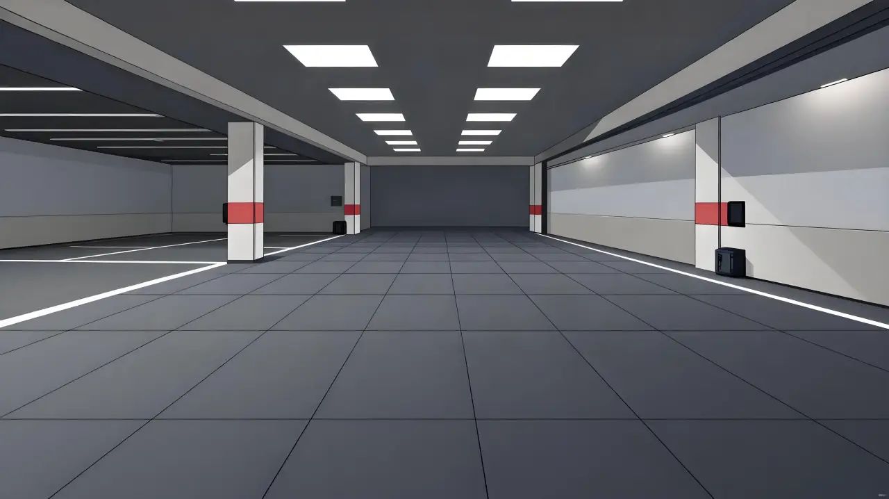 高清地下车库