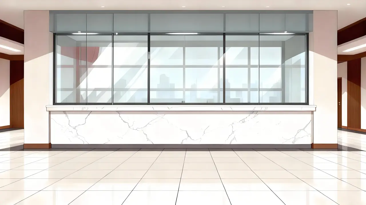 高清玻璃橱窗办公