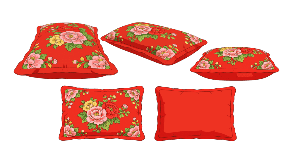花枕头