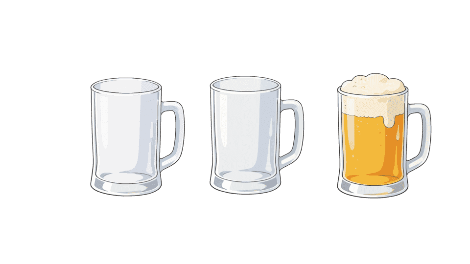 扎啤杯啤酒杯玻璃杯