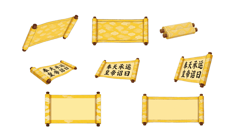 古代圣旨多视角