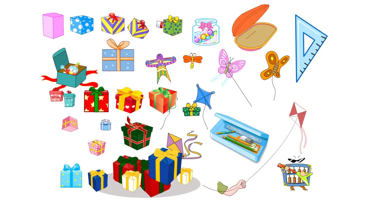 礼盒礼物风筝铅笔盒