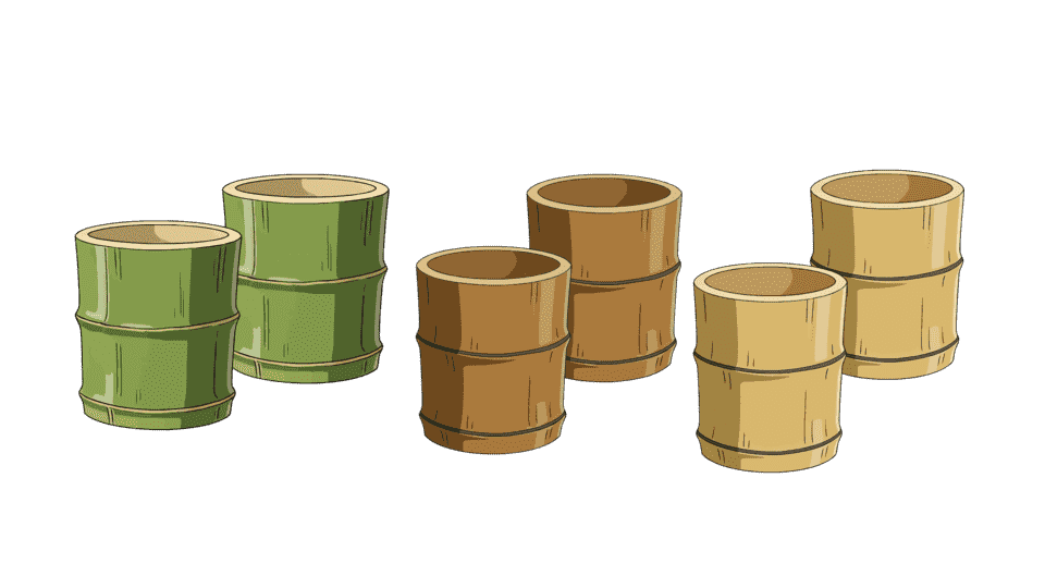 自制竹筒杯子竹杯