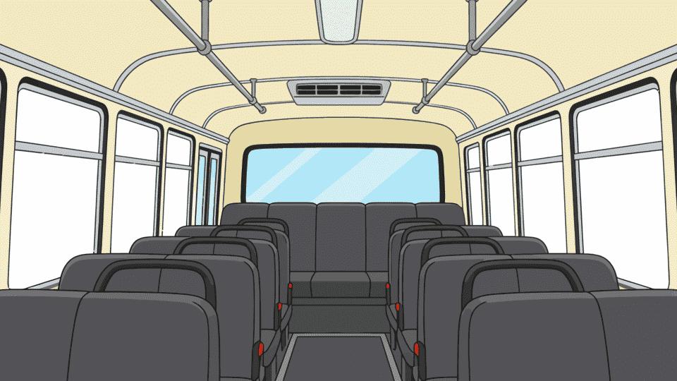公交车内视角