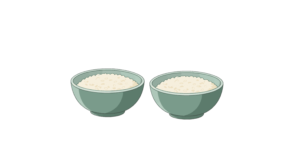 一碗米饭粥陶瓷碗