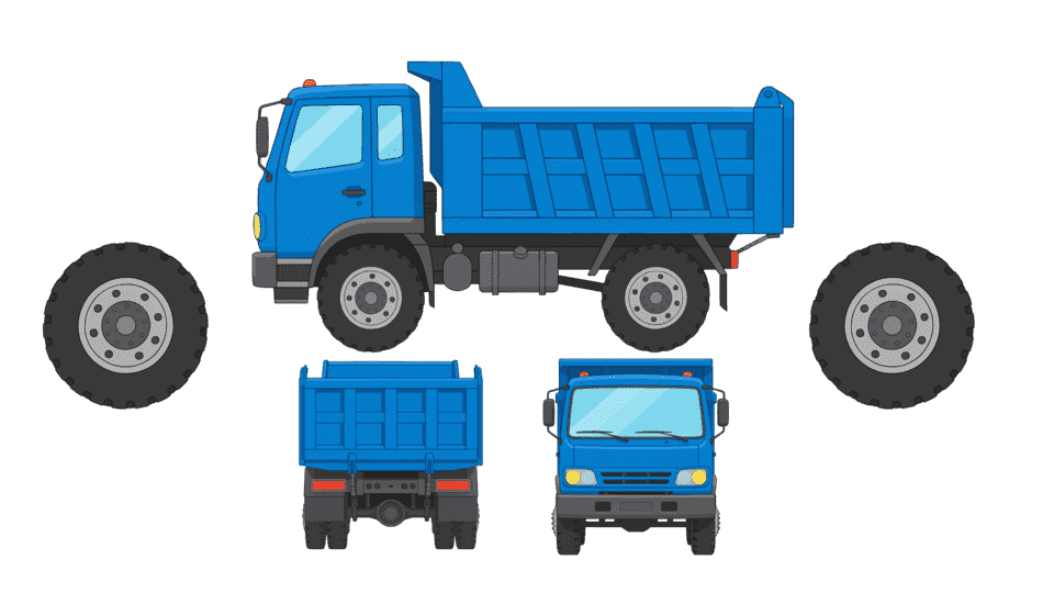 渣土车自卸卡车