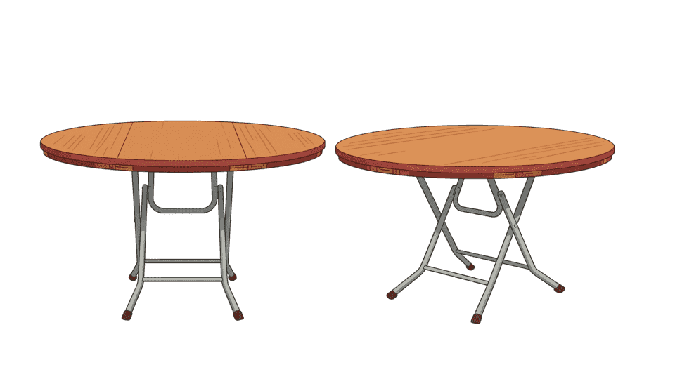 折叠桌子小圆桌